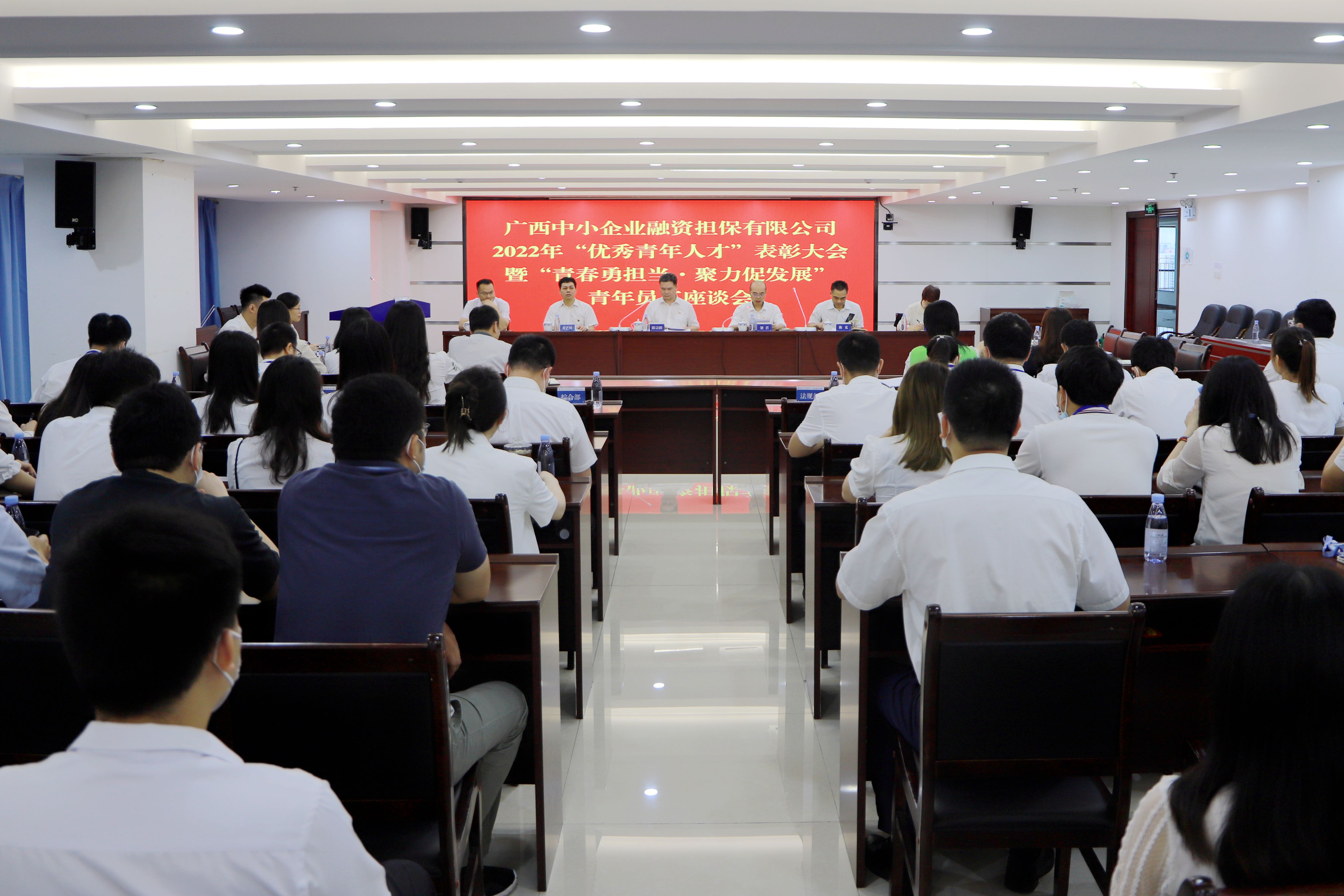 黨委書記講專題黨課，熱議建團百年有我！中小擔(dān)保召開“優(yōu)秀青年人才”表彰大會暨“青春勇?lián)?dāng) 聚力促發(fā)展”青年員工座談會